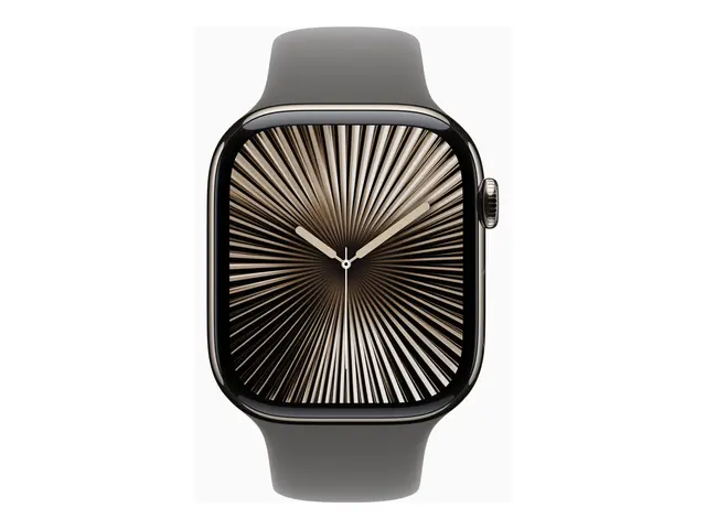 Apple Watch Series 10 (GPS + Cellular) - 46 mm naturlig titan smar...