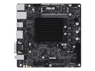 ASUS PRIME N100I-D D4 - Hovedkort mini-ITX - Intel N-series N100 - USB 3.2 Gen 2, USB 3.2 Gen 1 - Gigabit LAN - innbygd grafikk (CPU kreves) - HD-lyd (8-kanalers)