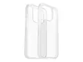 OtterBox React Series - Baksidedeksel for mobiltelefon termoplastisk elastomer (TPE), polykarbonat - blank - for Apple iPhone 15 Pro