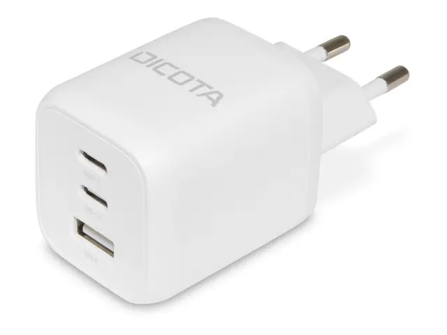 DICOTA - Strømadapter - kompakt, GaN - 65 watt - 5 A - PD 3.0 - 3 ...