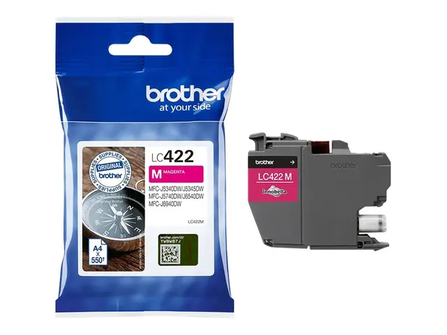 Brother LC422M - Magenta original blekkpatron for MFC-J5340DW, MFC...