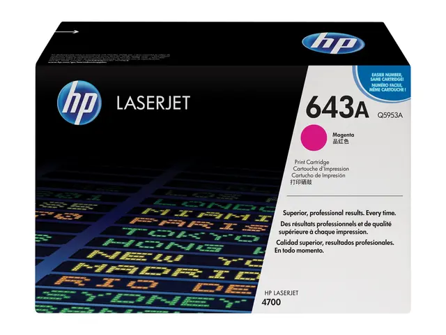 HP 643A - Magenta - original - LaserJet - tonerpatron (Q5953A) - f...
