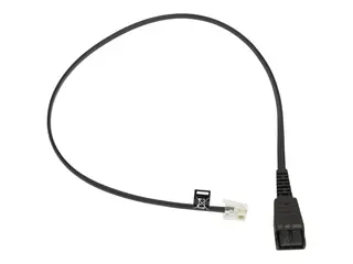 Jabra - Hodetelefonkabel - RJ-10 hann til Quick Disconnect hann koksgr&#229; - for Jabra GN 2100, GN 2200 Duo, GN 2200 Mono