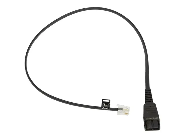 Jabra - Hodetelefonkabel - RJ-10 hann til Quick Disconnect hann - ...