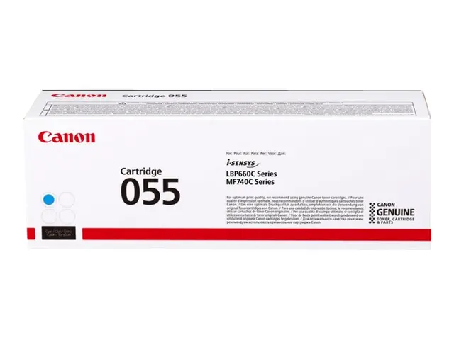 Canon 055 - Cyan - original - tonerpatron - for imageCLASS LBP664,...