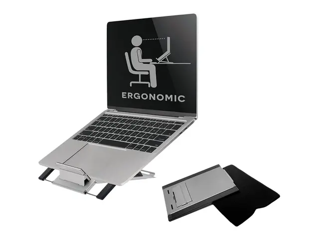 Neomounts NSLS100 - Stativ for notebook/nettbrett sølv skjermstørr...