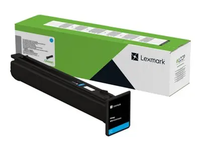 Lexmark - Cyan original boks tonerpatron LCCP, LRP for CX833se