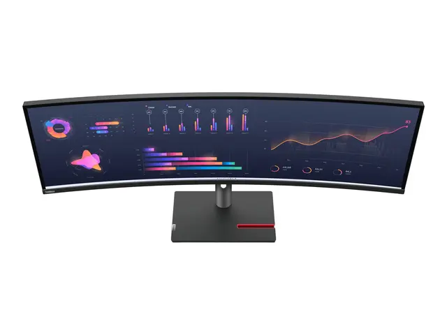 Lenovo ThinkVision P49w-30 - LED-skjerm kurvet 49" (49" synlig) 51...