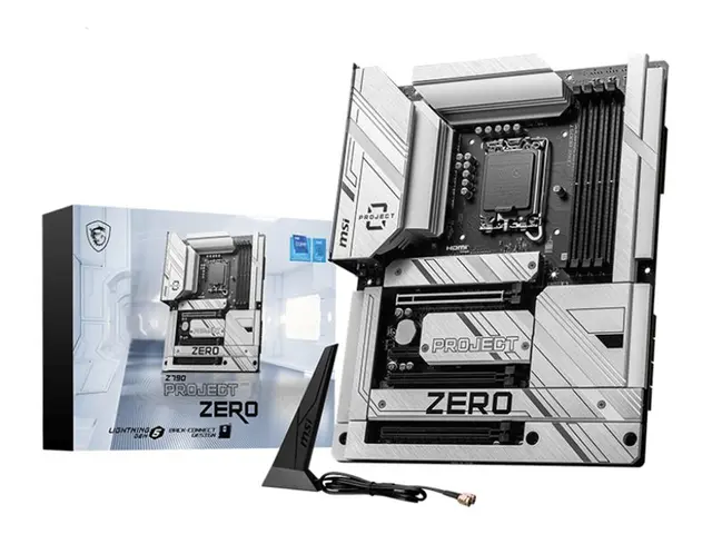 MSI Z790 PROJECT ZERO - Hovedkort - ATX - LGA1700-sokkel - Z790 Ch...