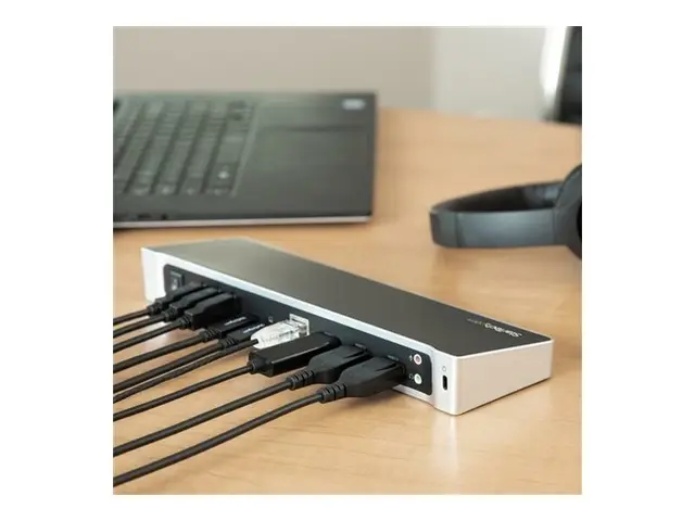 StarTech.com 4K USB-C Dock - Triple Monitor Mac & Windows 60W USB ...