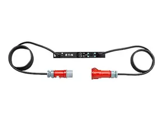 Eaton ePDU G3 In-Line Monitored - Strømovervåkingsenhet (kan monteres i rack) AC 400 V - 22 kW - 3-faset - Ethernet, RS-232 - utgangskontakter: 1 - 0U - svart