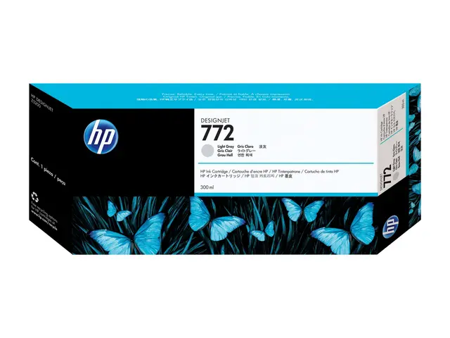 HP 772 - 300 ml lysegrå original DesignJet blekkpatron for HD Pro ...