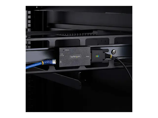 StarTech.com Serial to Ethernet Adapter, IP LAN RS232 DB9 Converte...
