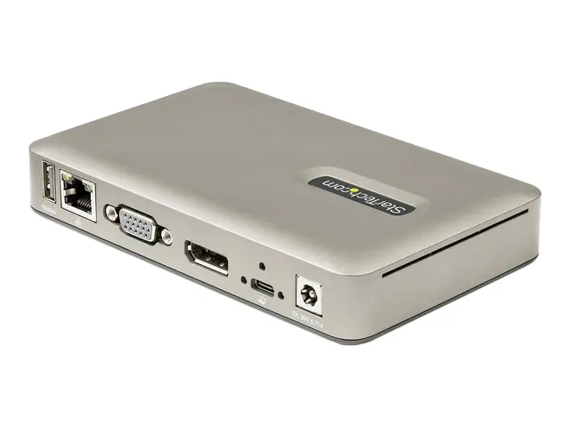 StarTech.com USB C Dock, USB-C to DisplayPort 4K 30Hz or VGA, Mini...