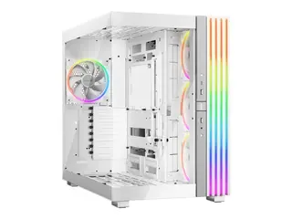 be quiet! Light Base 900 FX - FT utvidet ATX (E-ATX) - sidepanel med vindu (glass) - ingen str&#248;mforsyning (ATX / PS/2) - hvit - USB/lyd