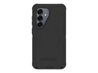 OtterBox Defender Series Pro - Baksidedeksel for mobiltelefon robust - MagSafe-samsvar - polykarbonat, termoplastisk elastomer (TPE), silikon, minneskumplast - svart - for Samsung Galaxy S26+
