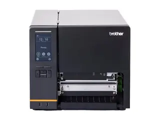Brother TJ-6421TN - Etikettskriver - direktetermisk / termisk overføring Rull (17,27 cm) - 203 dpi - inntil 304.8 mm/sek - seriell, USB 2.0, USB-vert, LAN