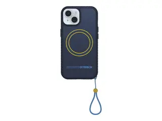 OtterBox Sole Series - Baksidedeksel for mobiltelefon MagSafe-samsvar - stoff - ekte stille (blå) - for Apple iPhone 13, 14, 15, 16e