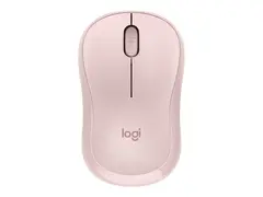 Logitech M240 Silent - Mus - høyre- og venstrehåndet optisk - 3 knapper - trådløs - Bluetooth - rosa