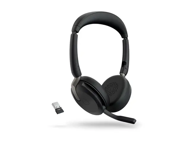 Jabra Evolve2 65 Flex UC Stereo - Hodesett on-ear Bluetooth trådlø...