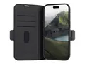 dbramante1928 Bergen Pro - Lommebok for mobiltelefon løsvekt - plastikk - svart - for Apple iPhone 16 Pro