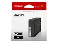 Canon PGI-2500 BK - 29.1 ml - svart - original blekkbeholder - for MAXIFY iB4050, iB4150, MB5050, MB5150, MB5155, MB5350, MB5450, MB5455