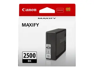 Canon PGI-2500 BK - 29.1 ml - svart - original blekkbeholder - for MAXIFY iB4050, iB4150, MB5050, MB5150, MB5155, MB5350, MB5450, MB5455
