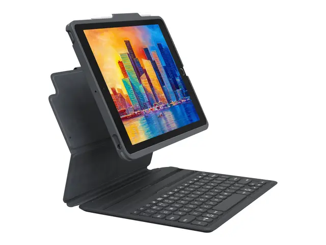 ZAGG Pro Keys - Tastatur og folioveske bakgrunnsbelyst Bluetooth N...