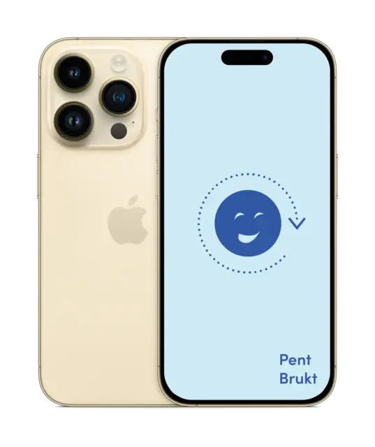2nd-B iPhone 14 Plus 128GB M.Night B-grade - Brukt - 2 års garanti 