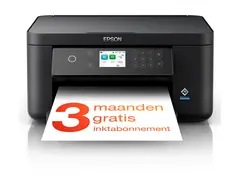 Epson Expression Home XP-5200 - Multifunksjonsskriver farge - ink-jet - A4/Legal (medie) - opp til 14 spm (trykking) - 150 ark - USB, Wi-Fi(n) - svart
