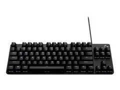 Logitech G G413 TKL SE - Tastatur bakgrunnsbelyst - USB - QWERTY - Nordisk (dansk/finsk/norsk/svensk) - tastsvitsj: Tactile - svart - for Windows 10; 11; Logitech G G502; Microsoft Get Genuine Kit for Windows 11