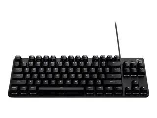 Logitech G G413 TKL SE - Tastatur - bakgrunnsbelyst USB - QWERTY - Nordisk (dansk/finsk/norsk/svensk) - tastsvitsj: Tactile - svart - for Windows 10; 11; Logitech G G502; Microsoft Get Genuine Kit for Windows 11
