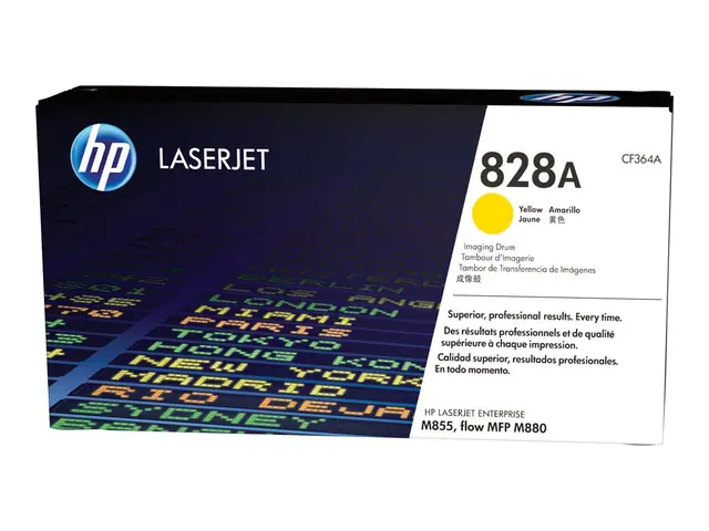 HP 828A - Gul original trommelsett for Color LaserJet Enterprise M...