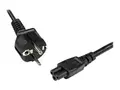 STARTECH.COM PXTNB3SEU1M 1m 3 Prong Laptop Power Cord – Schuko CEE7 to C5
