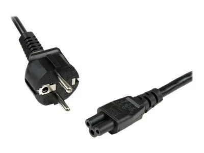 StarTech.com 1m (3ft) Laptop Power Cord, EU Schuko to C5, 2.5A 250...