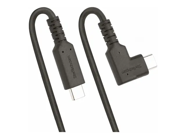 StarTech.com 3ft (1m) Rugged Right Angle USB-C Cable, USB 10 Gbps,...