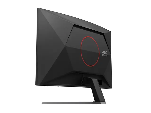 AOC Gaming C32G42ZE - G4 Series - LED-skjerm gaming - kurvet - 32" (31.5" synlig) - 1920 x 1080 Full HD @ 240 Hz - VA - 300 cd/m² - 3500:1 - HDR10 - 0.3 ms - HDMI, DisplayPort - svart, rød 