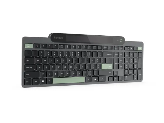 Lenovo - Tastatur - selvladende - trådløs Bluetooth 5.1 - QWERTY - Norsk - svart - brun boks 