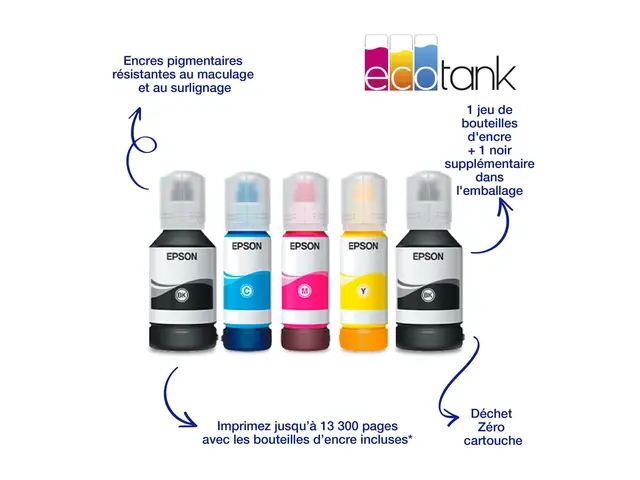 Epson EcoTank ET-5170 - Multifunksjonsskriver - farge - ink-jet - ...