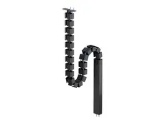 Neomounts - Kabelstyringsryggrad screw-mounted, universal - svart