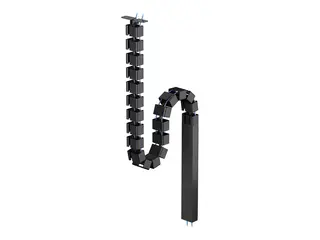 Neomounts - Kabelstyringsryggrad screw-mounted, universal - svart