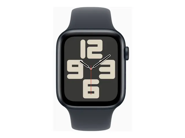 Apple Watch SE (GPS + Cellular) - 2. generasjon 44 mm midnattsalum...