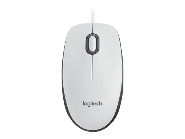 Logitech M100 - Mus full størrelse høyre- og venstrehåndet optisk ...