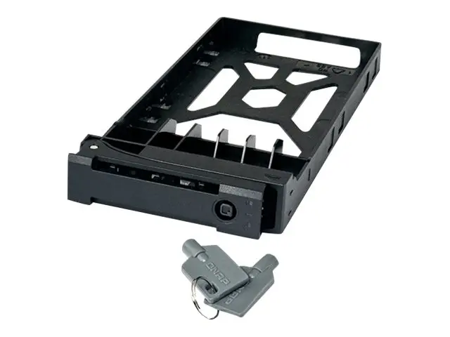 QNAP TRAY-25-BLK01 - Bakke for harddiskstasjon - 2.5" - svart