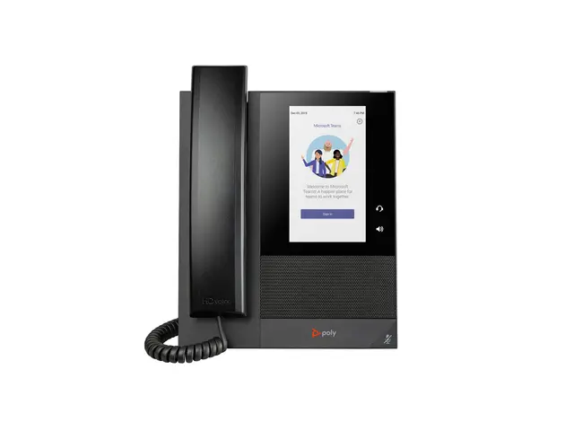 Poly CCX 400 - For Microsoft Teams VoIP-telefon med anrops-ID/samt...