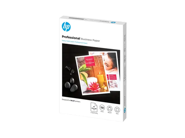 HP Professional - Matt A4 (210 x 297 mm) 180 g/m² 150 ark fotopapi...