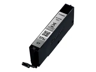 Canon CLI-571GY XL - 11 ml - Høy ytelse grå - original - blekkbeholder - for PIXMA MG7750, MG7751, MG7752, MG7753, TS8050, TS8051, TS8052, TS8053, TS9050, TS9055