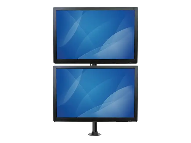 StarTech.com Vertical Desk Mount Dual Monitor Arm - For Monitors 1...