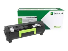 Lexmark - H&#248;y ytelse - svart - original - tonerpatron LCCP, LRP for Lexmark MS417dn, MX417de