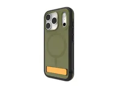 ZAGG Sedona Snap - Baksidedeksel for mobiltelefon med stativ - MagSafe-samsvar - grafen - sj&#248;tang - for Apple iPhone 17 Pro